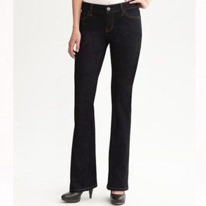 Banana Republic Curvy Boot Cut Dark Wash Jeans